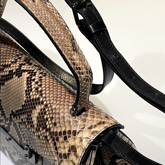 Nursace Snakeskin Print Handbag / Purse Shoulder / Side Bag / Crossbody Bag - Picture 12 of 16